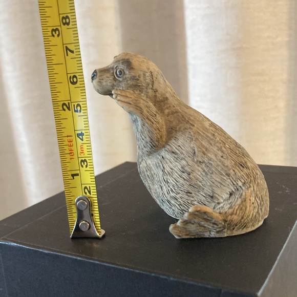 Vintage Cast Resin Seal Figurine - Picture 5 of 5